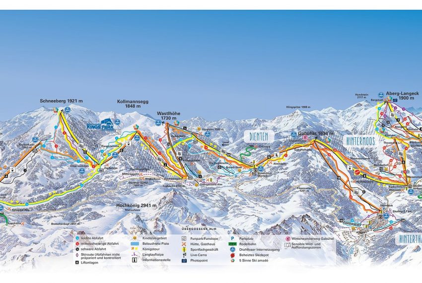 Hochkönig-Maria-Alm-Dienten-Mühlbach-Ski-amade