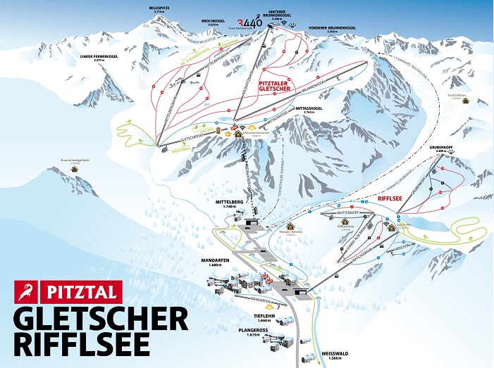 Pitztaler Gletscher - Rifflsee / Pitztal